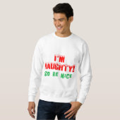 Sweatshirt de Noël (Devant entier)