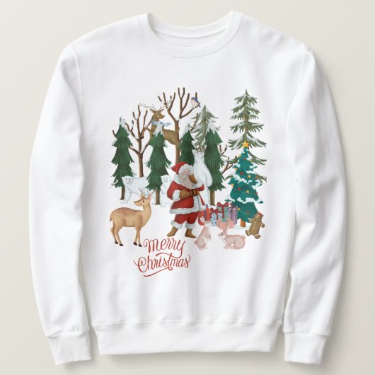 Sweatshirt de Noël (Design devant)
