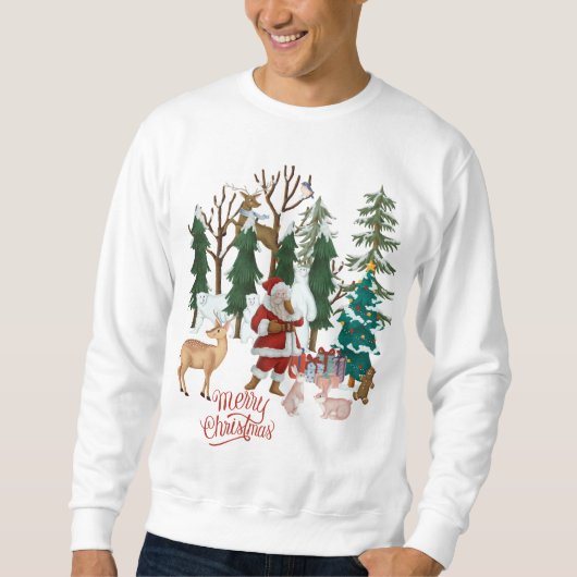 Sweatshirt de Noël (Devant)