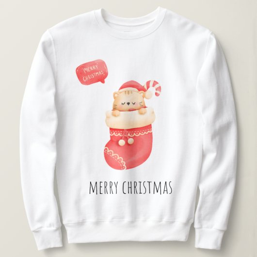 Sweatshirt de Noël (Design devant)