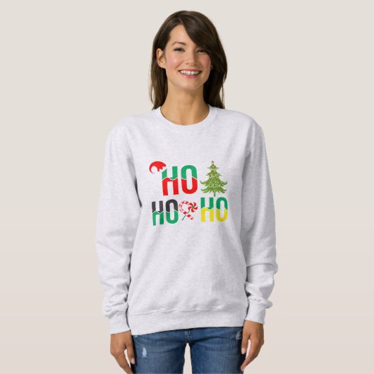 Sweatshirt de Noël (Devant entier)