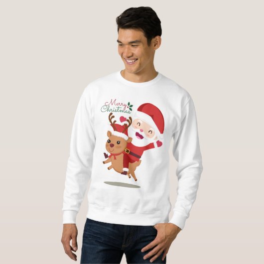 Sweatshirt de Noël (Devant entier)