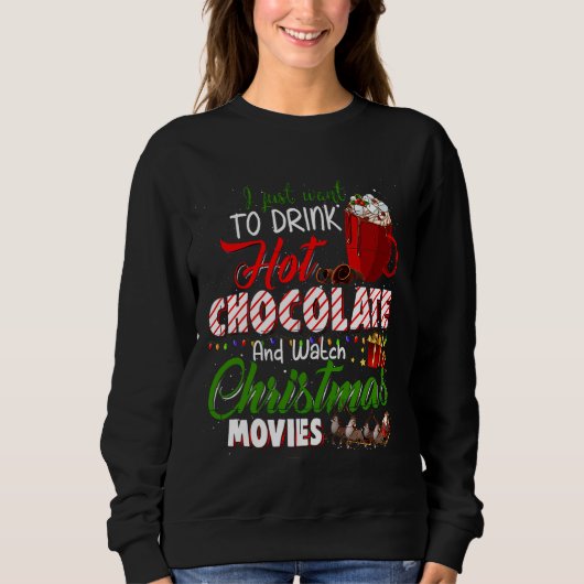 sweatshirt de noël, chandail de noël amusant (Devant)