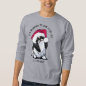 Sweatshirt de Noël chinois japonais KiniArt (Devant)