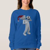 sweatshirt de noël de football (Devant)