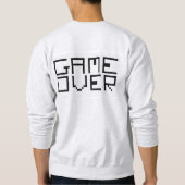 Sweatshirt de Noël "de point croisé" de robot (Dos)