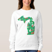 Sweatshirt de Noël du Michigan ! (Devant)