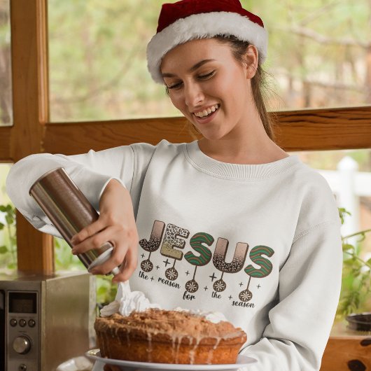 Sweatshirt de Noël Jésus