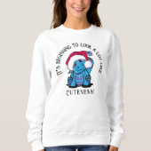 Sweatshirt de Noël KiniArt Dragon (Devant)