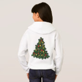 Sweatshirt de Noël pour filles (Dos entier)