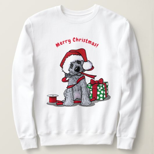 Sweatshirt de Noël pour Goldendoodle (Design devant)