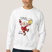 Sweatshirt de Noël - TIme Pour une bière (Devant)