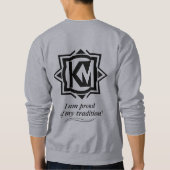 Sweatshirt de nom personnalisé | Cadeau d'annivers (Dos)