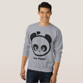 Sweatshirt de Panda® d'amour (Devant entier)