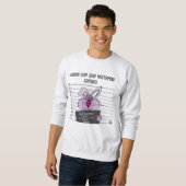 Sweatshirt de Pâques Bunny (Devant entier)