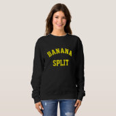 Sweatshirt de partage de banane (Devant entier)