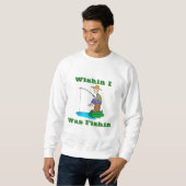 Sweatshirt de pêche pour hommes (Devant entier)