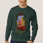 Sweatshirt de Père Noël hawaïen (Devant)