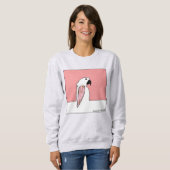 Sweatshirt de perroquets (Devant entier)