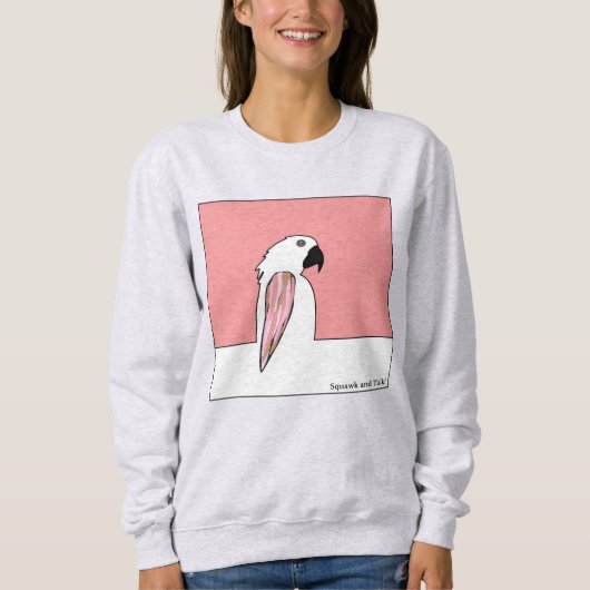 Sweatshirt de perroquets (Devant)