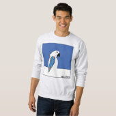 Sweatshirt de perroquets (Devant entier)