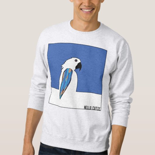 Sweatshirt de perroquets (Devant)