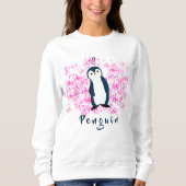 Sweatshirt de pingouin confusionné (Devant)