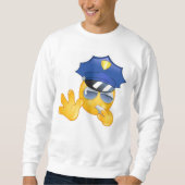 sweatshirt de police emoji (Devant)