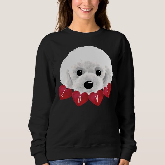 Sweatshirt De Poodle (Devant)
