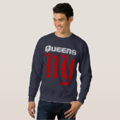 Sweatshirt de Queens New York (Devant entier)
