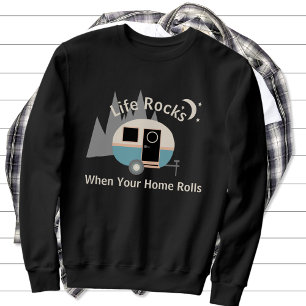 Sweatshirt de remorque de camping Life Rocks