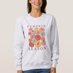 Sweatshirt de saison citrouille