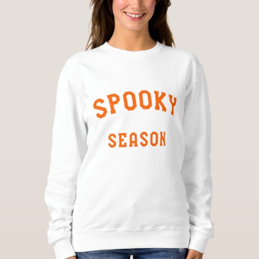 Sweatshirt de saison éffrayante (Devant)