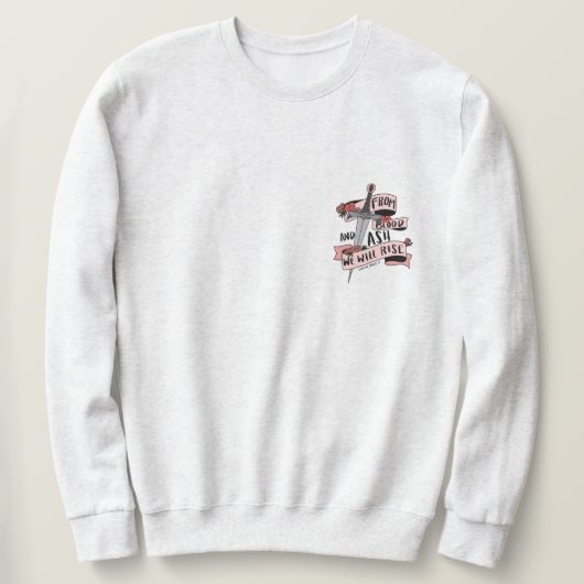 Sweatshirt de sang et de cendres (Design devant)