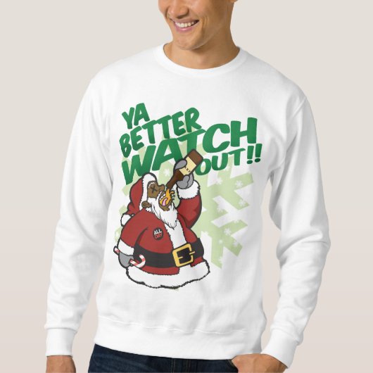Sweatshirt de SantaCon (Devant)