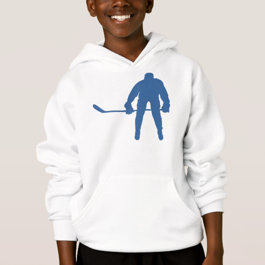 Sweatshirt de silhouette d'hockey (Devant)