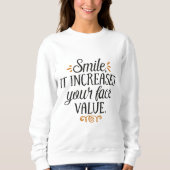 Sweatshirt de sourire (Devant)