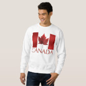 Sweatshirt de souvenir de drapeau du Canada de (Devant entier)