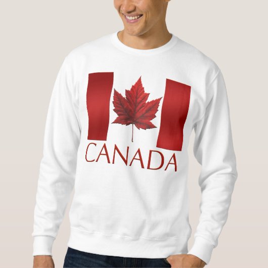 Sweatshirt de souvenir de drapeau du Canada de (Devant)