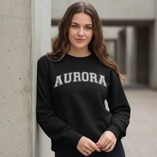 Sweatshirt de style universitaire AURORA Amérique