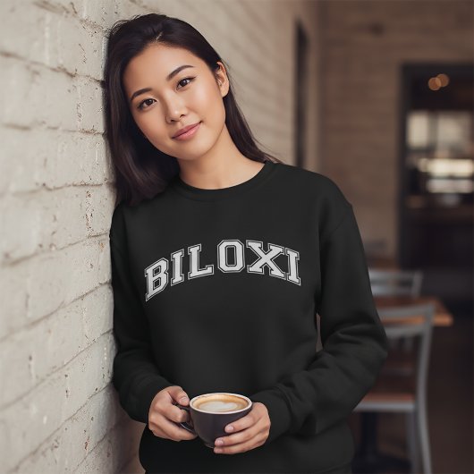 Sweatshirt de style universitaire BILOXI Amérique