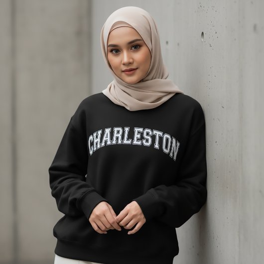 Sweatshirt de style universitaire CHARLESTON