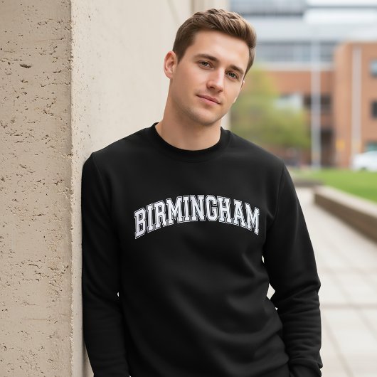 Sweatshirt de style universitaire de BIRMINGHAM