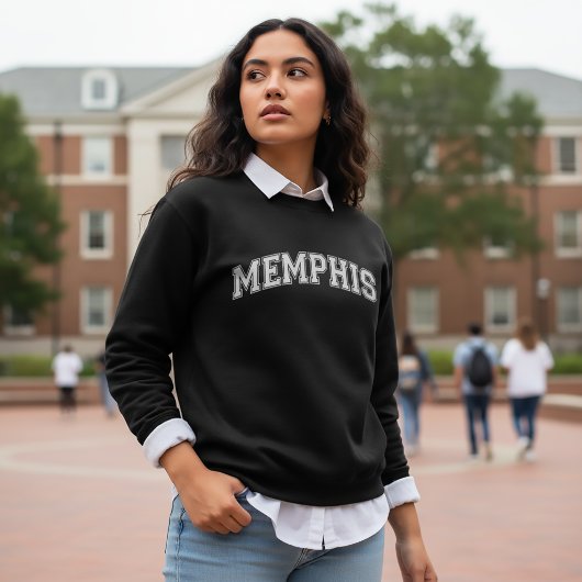 Sweatshirt de style universitaire MEMPHIS Amérique