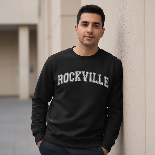Sweatshirt de style universitaire ROCKVILLE Amériq