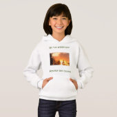 Sweatshirt de Sunset Nature pour filles (Devant entier)