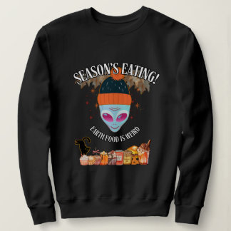 👽 Sweatshirt de Thanksgiving drôle d'alien