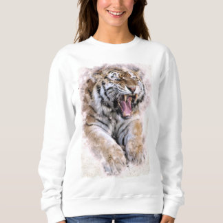 Sweatshirt de tigre d'hurlement