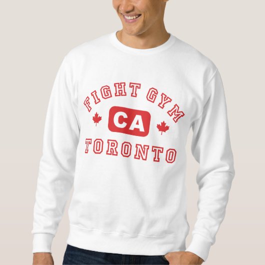 Sweatshirt de Toronto de gymnase de combat (Devant)
