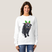 Sweatshirt de vacances Binturong (Devant entier)